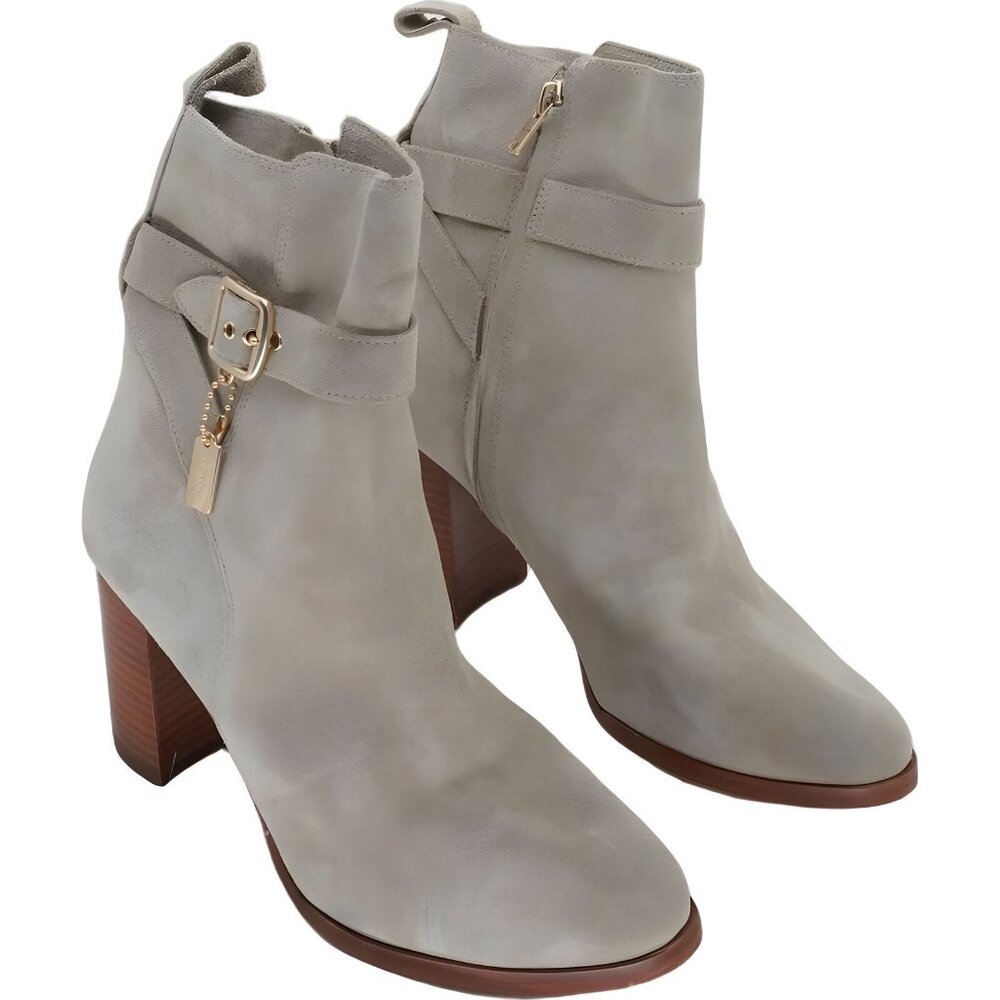 COACH Olivia Suede Ankle Booties for Women - Size 8 - Picture 4 of 6